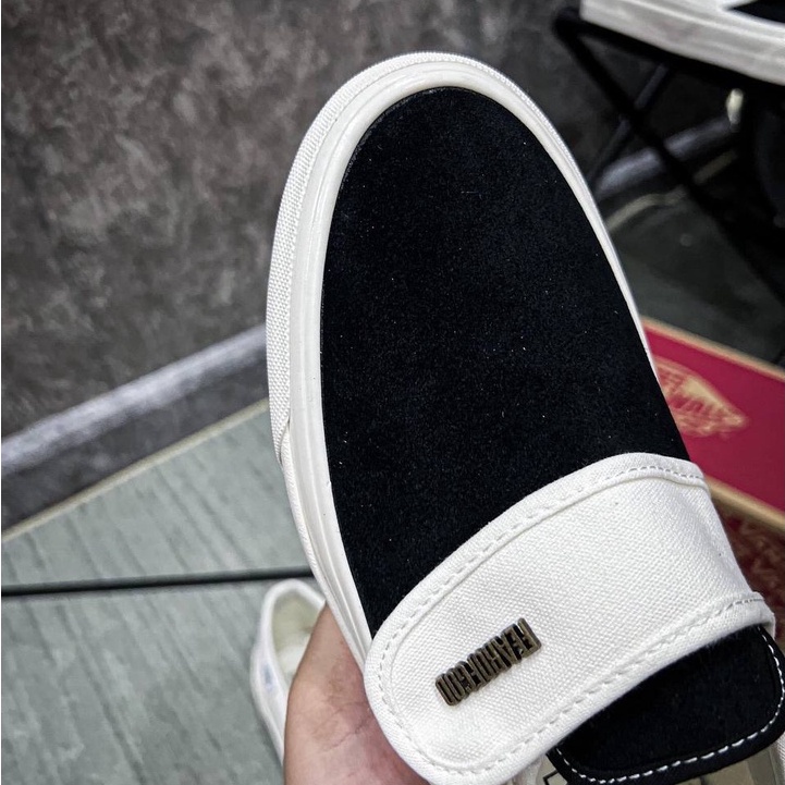 Giày thể thao Vans F.O.G Black and White hot trend 2022 đủ size nam nữ 36 đến 43. luckysneaker