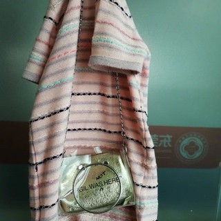 ORDER Đầm len kẻ ngang ulzzang