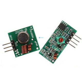 [RẺ VÔ ĐỊCH] Module Thu Phát RF 433 (gồm 1 bộ thu và 1 bộ phát RF)