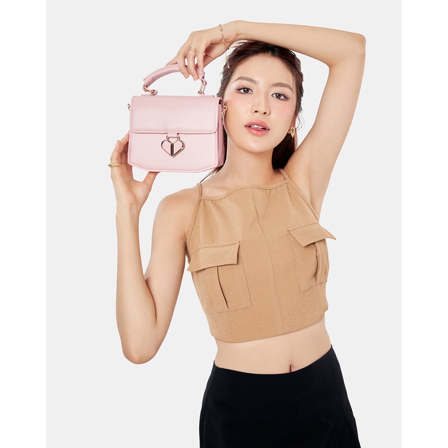 Túi Xách Nhỏ JUNO Nắp Gập  Just For You TXN664