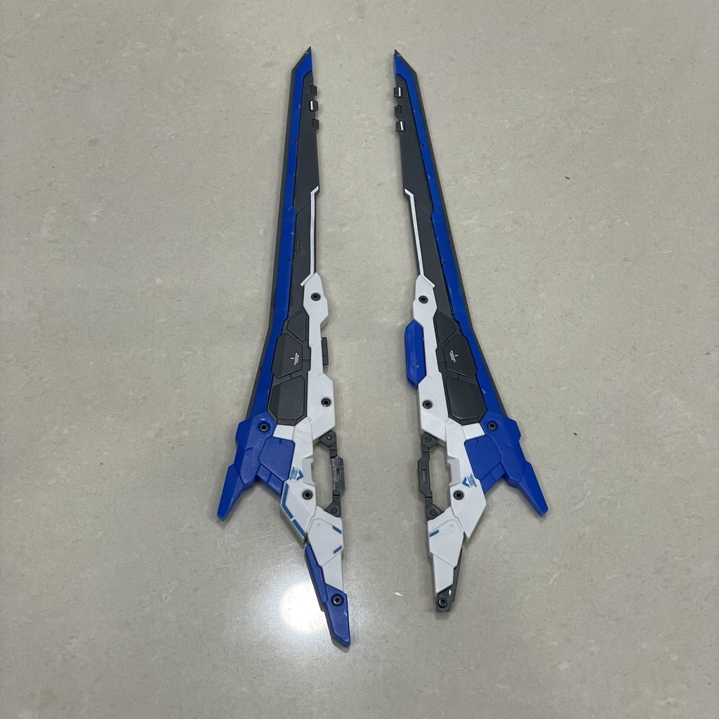Phụ kiện đại kiếm Gundam 00 1/100 XN-Raiser bootleg [2nd, xác - vui lòng đọc kỹ mô tả]