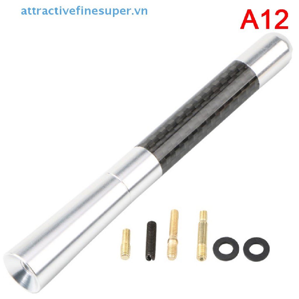 1 Ăng Ten Sợi carbon Trang Trí Xe Hơi 3.5CM 8CM 12CM 28CM