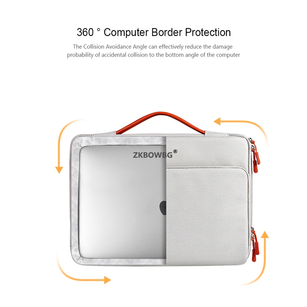Hộp đựng túi máy tính xách tay cho Microsoft Surface Pro 3 4 5 6 7 12.3 "Túi Pro 5 6 Lite 2017 12 Sách máy tính xách tay 1 2 3 13.5 15 '' Túi tay áo túi xách