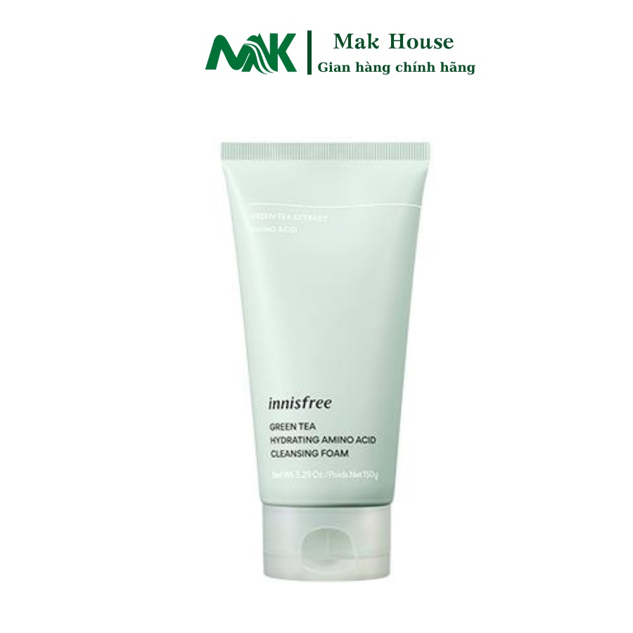 Sữa Rửa Mặt Innisfree Green tea, Jeju, Bija 150ml
