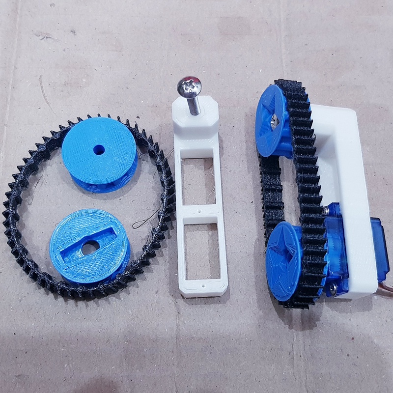 Bộ in 3D KIT xe tank mini