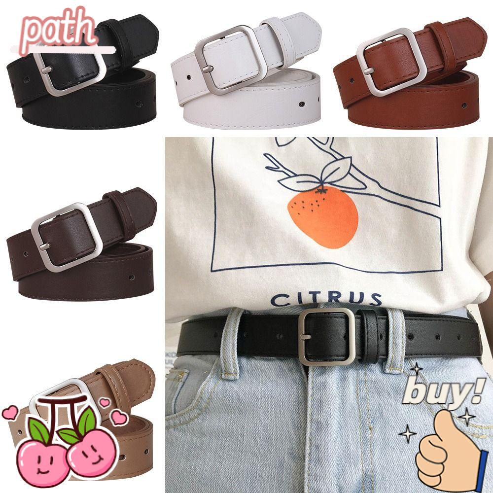 Thắt Lưng Da Kiểu Dáng Đơn Giản Thời Trang Dành Cho Nữ