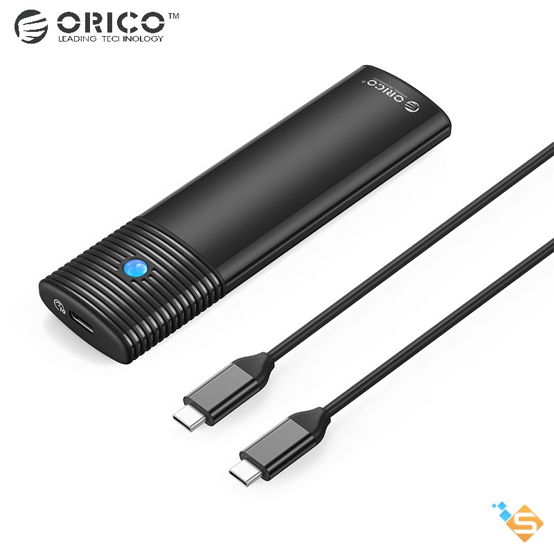 Vỏ Ổ Cứng ORICO M2 SSD USB3.2 Gen 2 Type-C 10Gbps PCIe Cho Máy Tính Laptop Macbook PWM2-G2 - Bảo Hành Chính Hãng 1 Năm