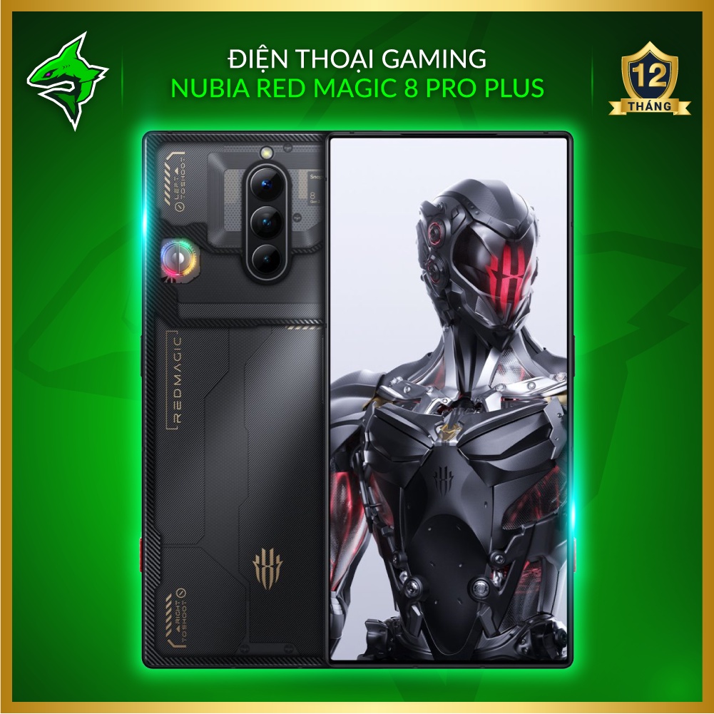 Điện thoại gaming ZTE nubia Red Magic 8 Pro / Pro Plus 5G【Tản nhiệt ICE 11.0 ◆ Sạc 165W ◆ Màn 120Hz 】