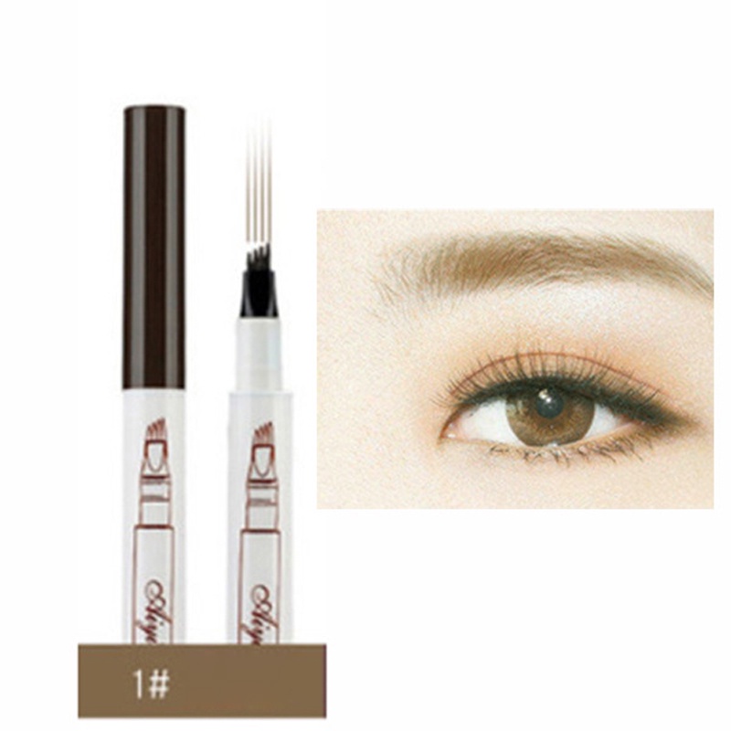 Bút Kẻ Mày 4D Dạng Lỏng Lâu Trôi Chống Thấm Nước Phong Cách Hàn Quốc