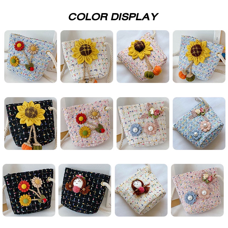 CATIMINI Túi Đeo Chéo Phong Cách Bohemian Thời Trang Cho Bé Gái