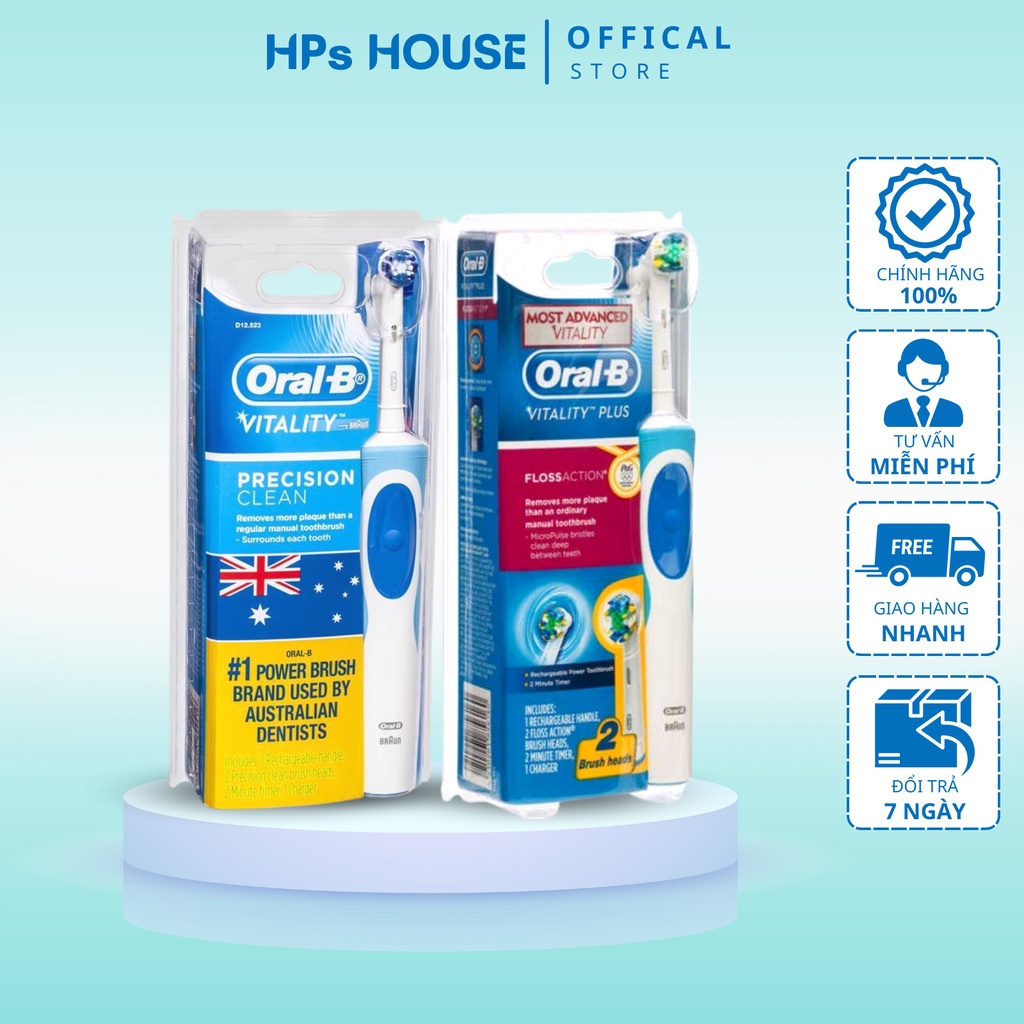 BÀN CHẢI ĐÁNH RĂNG TỰ ĐỘNG ORAL-B DÀNH CHO NGƯỜI LỚN