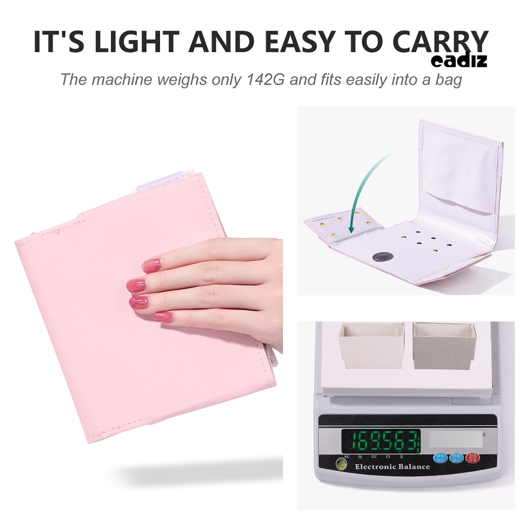 Đèn Hong Khô Móng Tay Bằng Tia UV 54W 18 Bóng LED Tiện Dụng