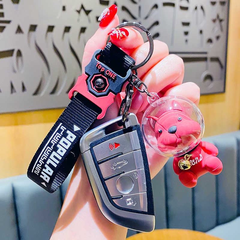 Coffeejoy Móc Khóa Xe Hơi / Balo Đi Học Hình Chú Chó Hoạt Hình Chiến Đấu Không Gian Sáng Tạo Làm Quà Tặng Tinh Tế