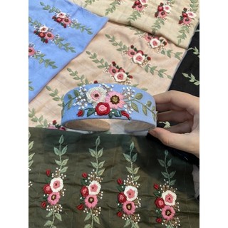 Bờm thêu tay bản to