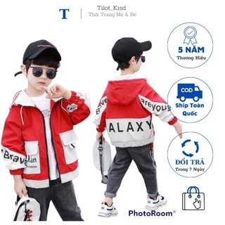 Áo khoác dù trẻ em Áo khoác thu đông cho bé in 3d màu sắc nổi bật, hàng Hàn quốc cao cấp