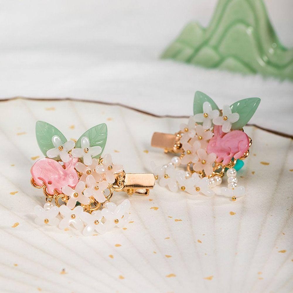 Kẹp Tóc Hợp Kim Hình Hoa Đáng Yêu Thời Trang Cho Bé Gái