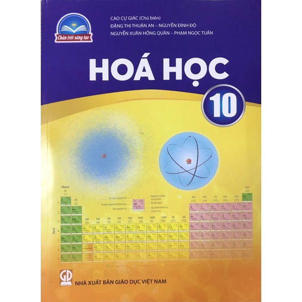 Sách - Hóa học Lớp 10 - Chân trời kèm 5 bút bi mực xanh