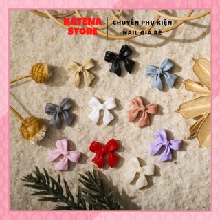 Set 2 cái - charm nail hình nơ trang trí móng - mã 1