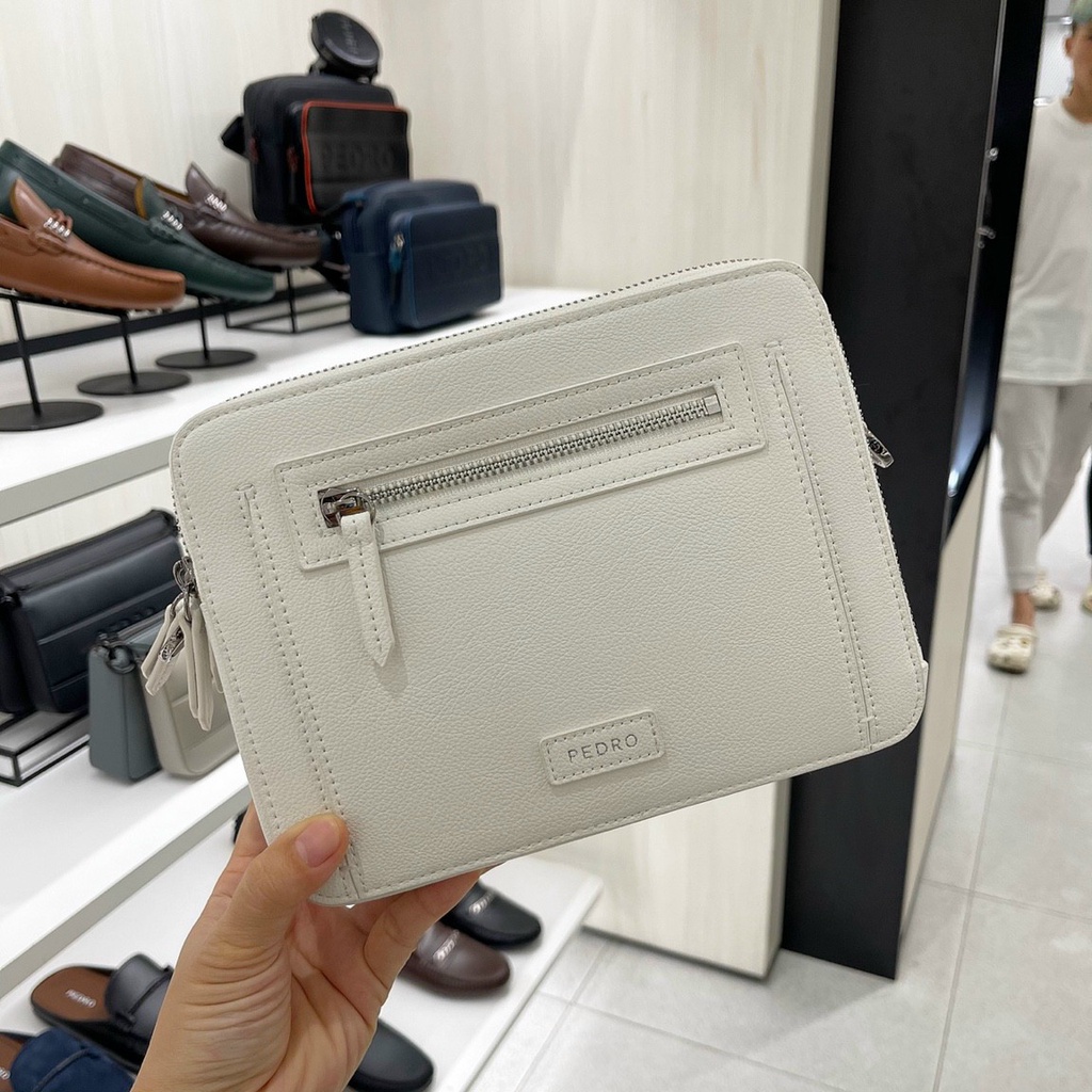 Túi đeo chéo nam PM2-26320120 da hạt cát đủ màu