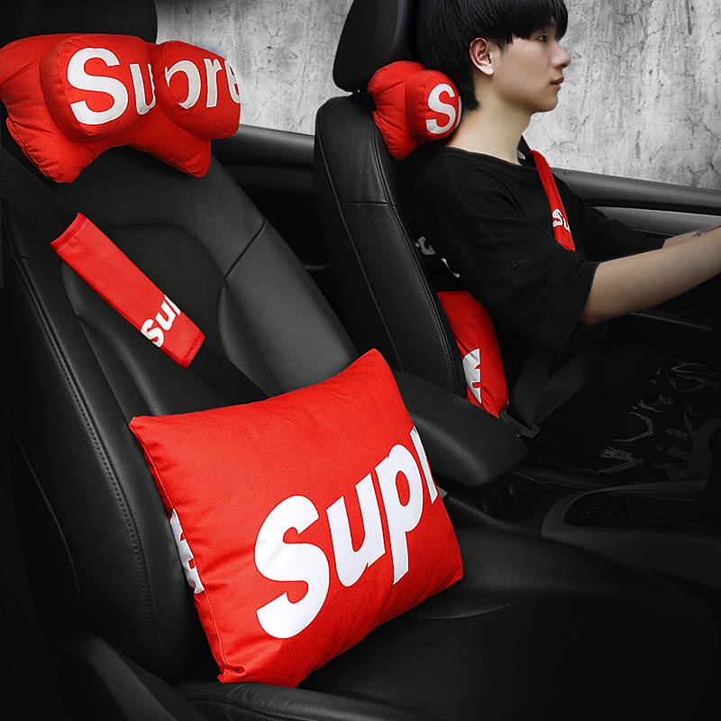 Creative Car Cushion Car Cushion Car Backrest Waist Cute Car Personality Dzzq