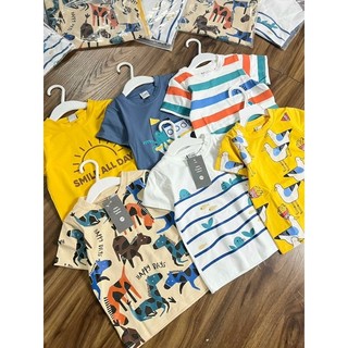 Set 3 áo cotton bé trai