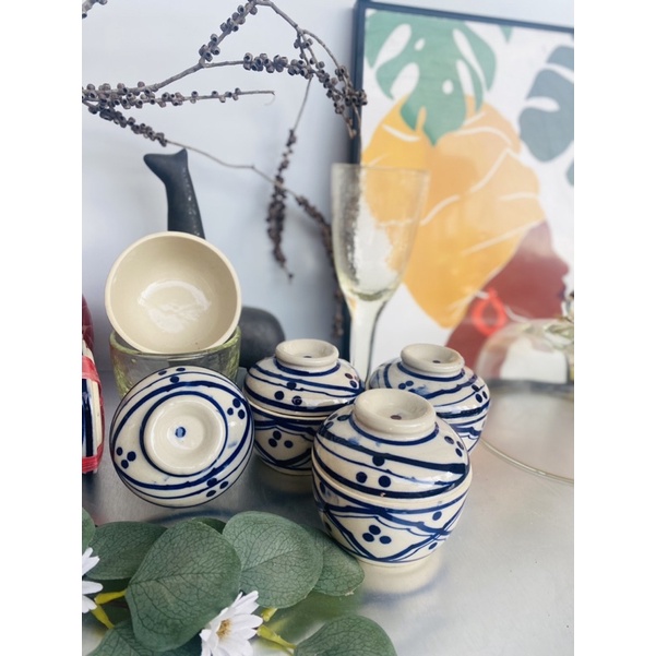 Combo thố  tặng kèm 2 chén chấm ngẫu nhiên