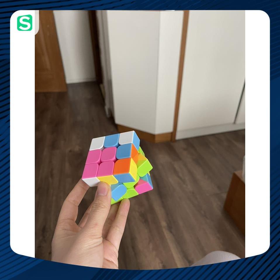 Rubik cao cấp 2x2 3x3 4x4 5x5 tam giác, khủng long không viền siêu trơn - đồ chơi trẻ em rubic trí tuệ