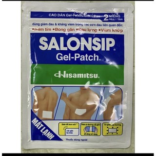 Miếng dán lạnh salonship túi 2 miếng