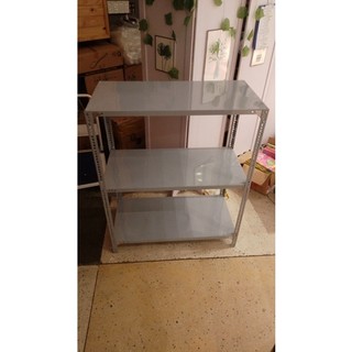 Kệ sắt v lỗ đa năng 3 tầng: dài 80cm x rộng 40cm x cao 1m .