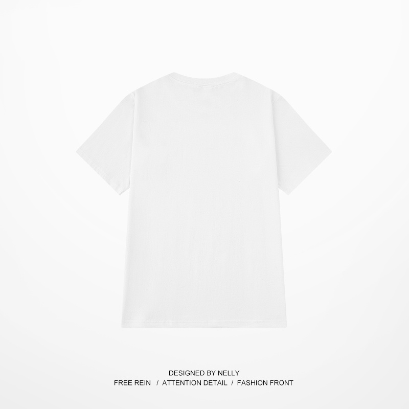 Áo thun Nelly ngắn tay in hình "BEAR SAG" áo phông