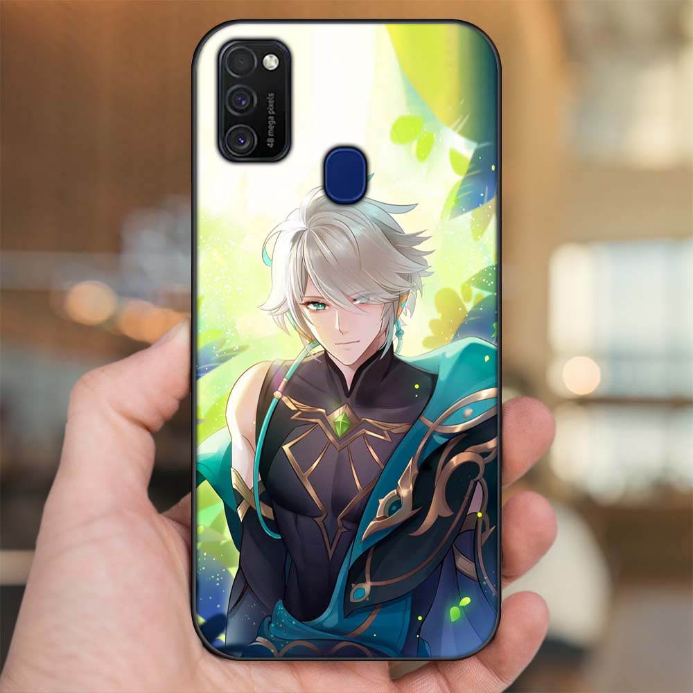 Ốp lưng Samsung M21, M30S viền đen in hình Alhaitham Genshin Impact