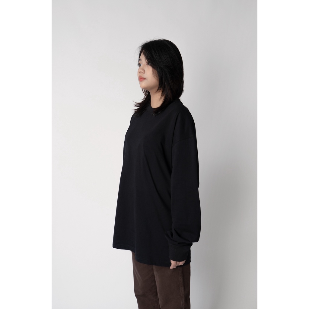 Áo Long Sleeve EMAS Blank Long Sleeve/Black