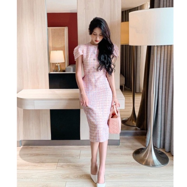 Váy dạ tưeed dáng dài