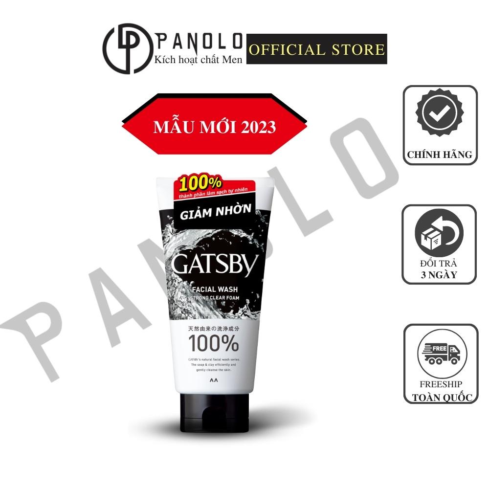 Sữa rửa mặt nam loại bỏ nhờn Gatsby Strong Clear 130g