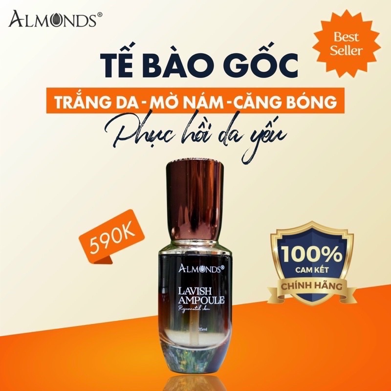 Tế bào gốc phục hồi da yếu , giúp se khít lỗ chân lông