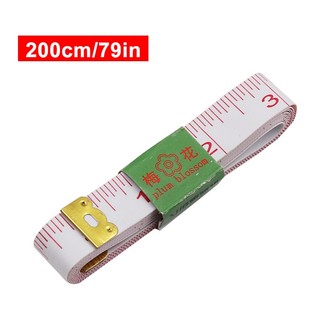 Thước dây mềm 2 mét đo vòng eo, đo chiều cao, thước đo thợ may