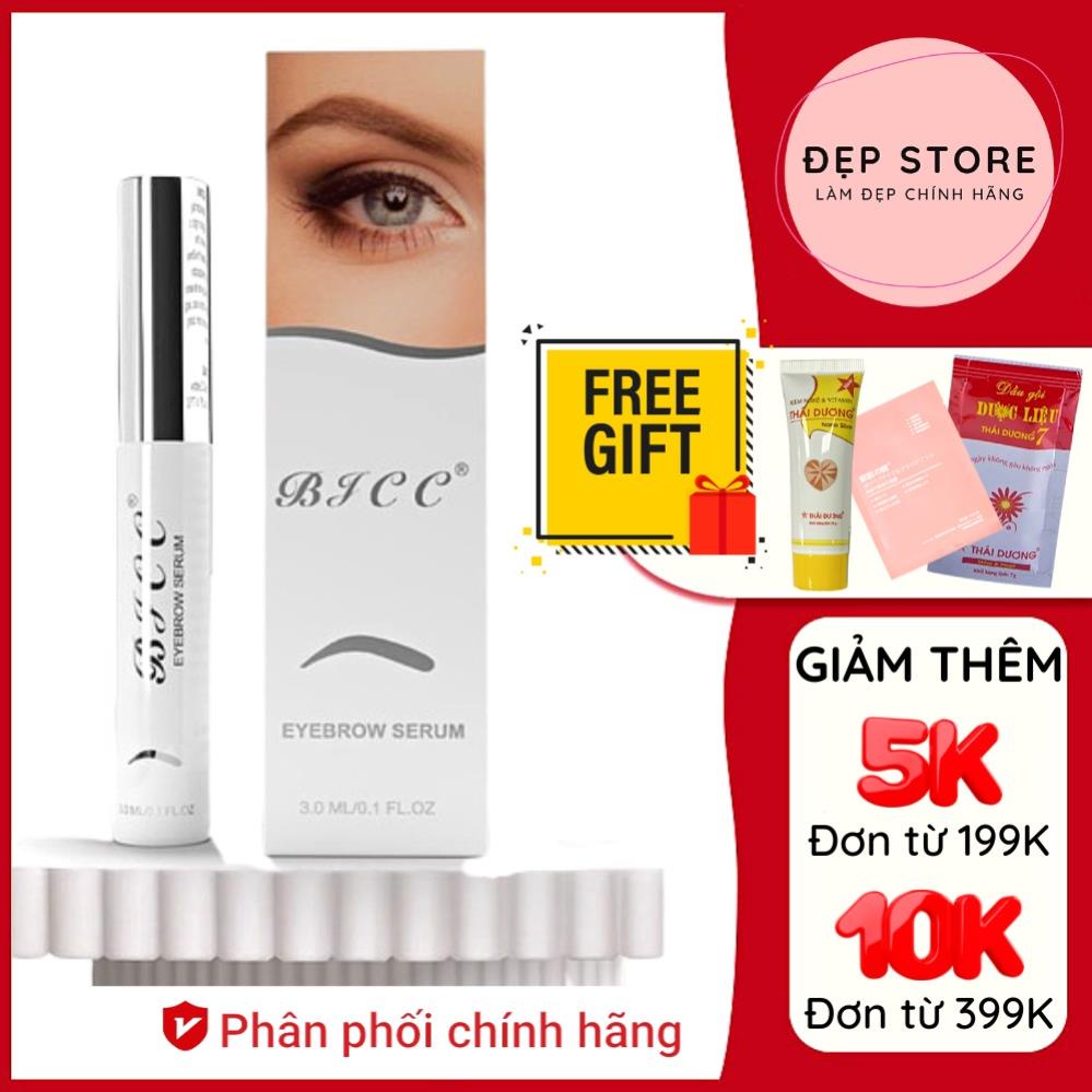 Dưỡng Mày BJCC Serum Dưỡng Lông Mày Rậm Kích Thích Lông Mày Mọc Nhanh Dày Rậm Đen Tự Nhiên Chỉ Sau 14 Ngày