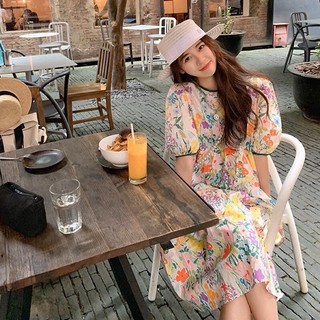 Đầm hoa babydoll