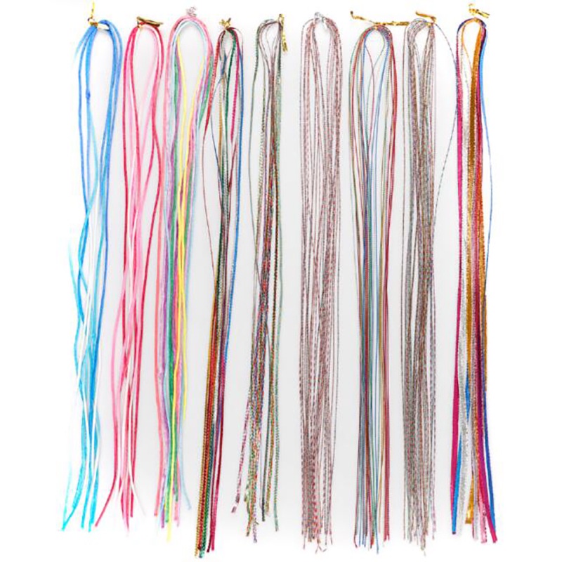 Tóc Tóc Sợi Dây Màu Bảy Màu Dây đeo đầu Hàn Quốc Dây Buộc Tóc Bẩn Thần Khí Tóc Trẻ Em Trang Trí Mũ