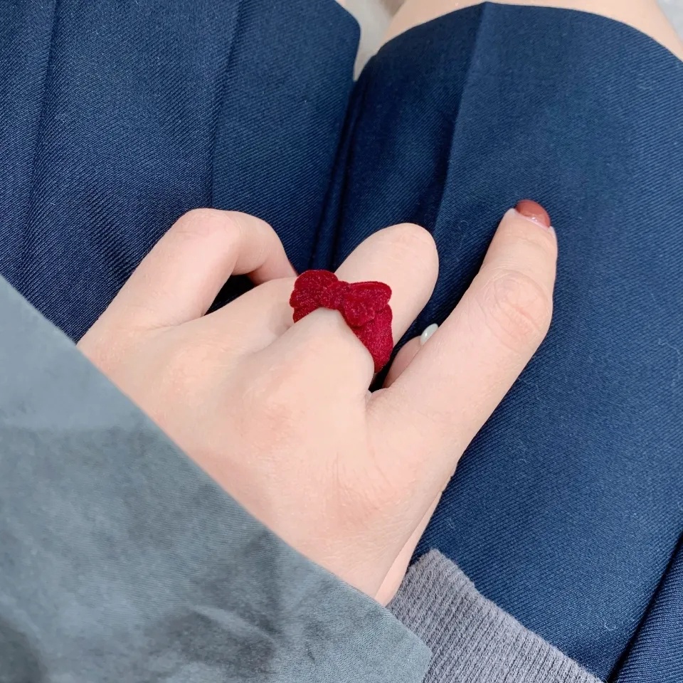 (HOT Sale) NhẫN Hở HìNh Nơ Dễ Thương Cho Nữ