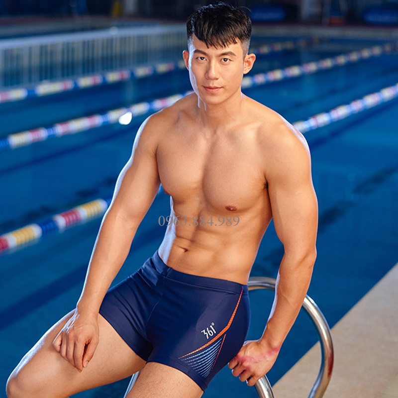 Quần bơi nam cho anh em thương hiệu 361 dạng đùi QB.01 chất cao cấp cho anh em