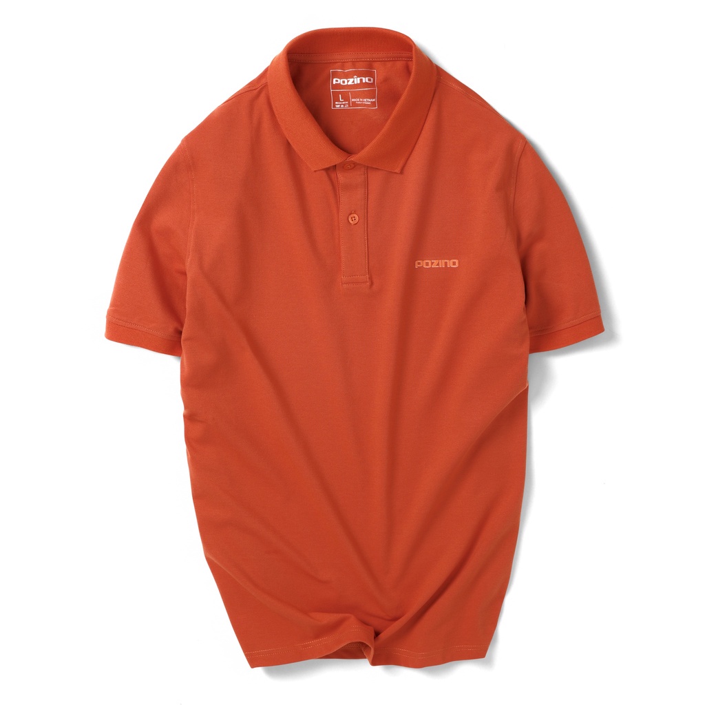 Áo POLO Nam BASIC Màu Cam Chất Vải Thun Cá Sấu Cotton Xuất Xịn, Chuẩn Form Regular, Sang Trọng - Lịch Lãm