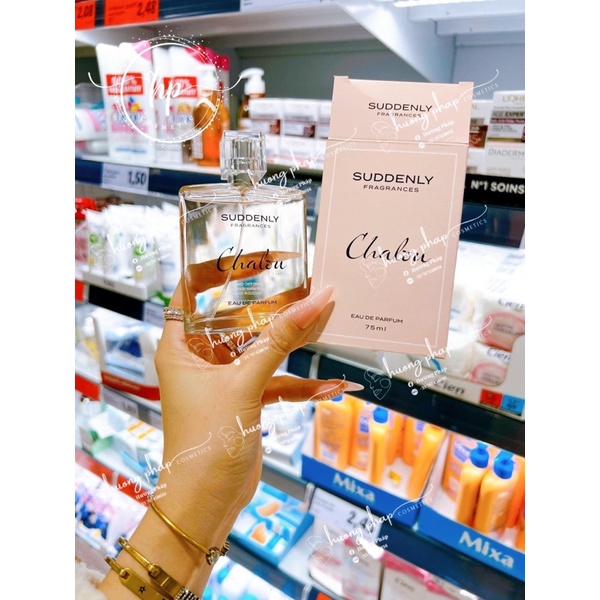 Nước hoa nội địa Pháp Suddenly Fragrances Chalou Eau De Parfum 75ml