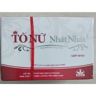 Tố nữ nhất nhấp hộp 3 vỉ x 10 viên
