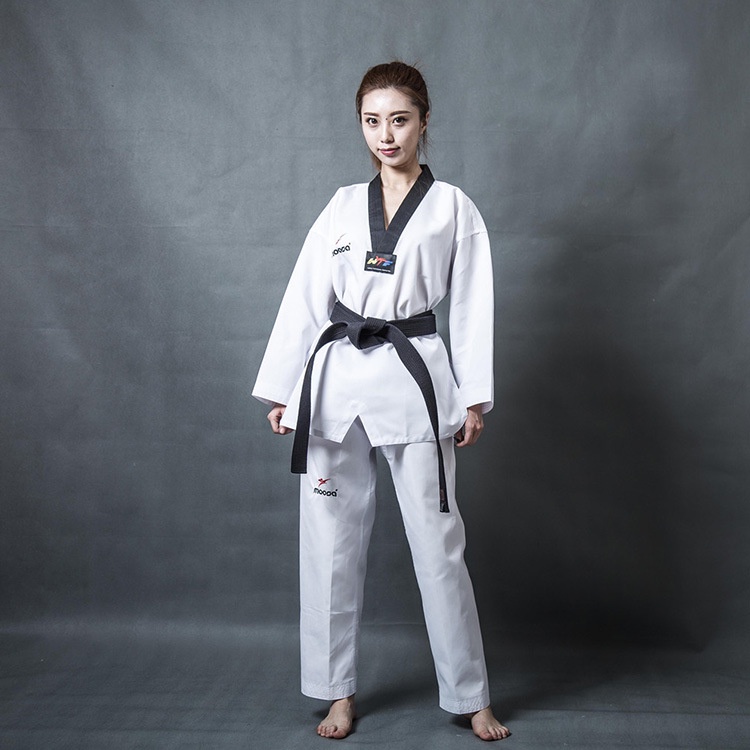 Bộ Quần Áo Tập Võ Taekwondo Tay Dài Thời Trang Cao Cấp Dành Cho Nam Nữ
