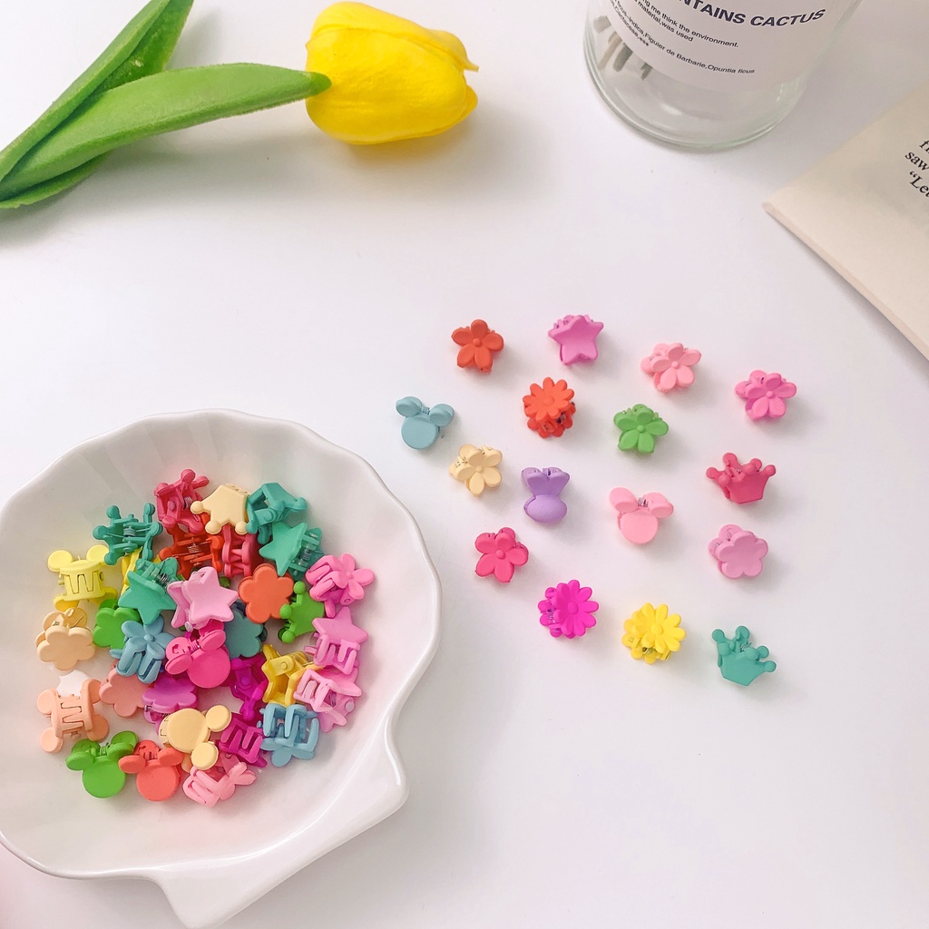 (MớI) Kẹp TóC Mini NhiềU MàU Dễ Thương Cho Bé
