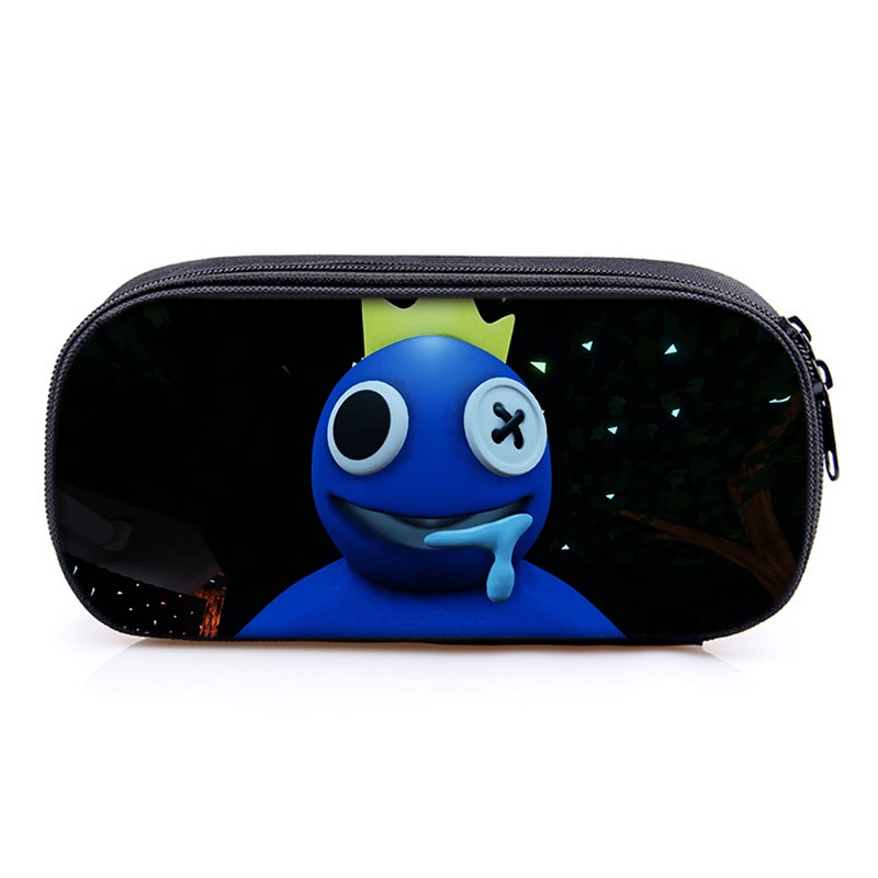 Túi Đựng Bút Nhiều Ngăn Họa Tiết Hoạt Hình Cầu Vồng Dễ Thương