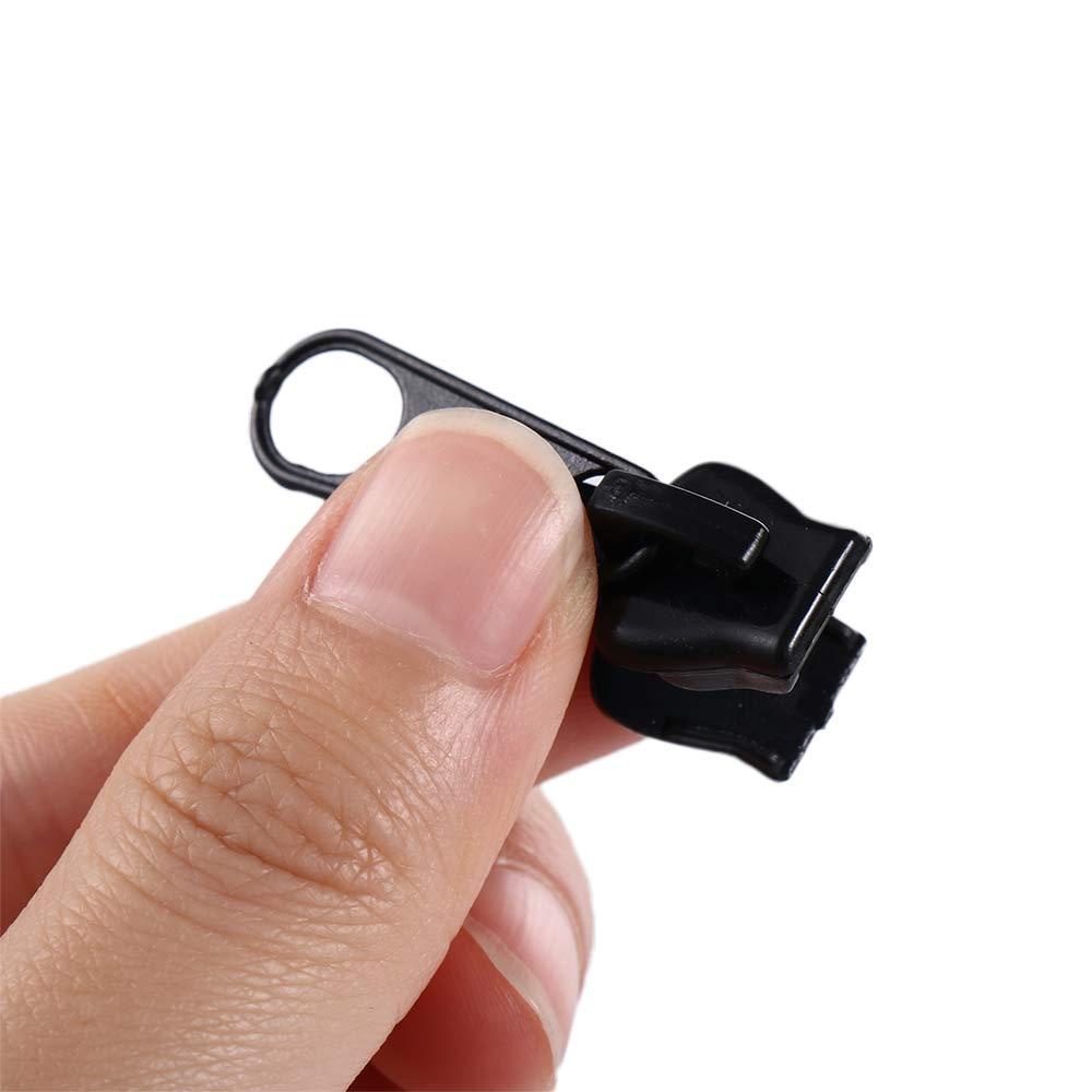 JARRED Bộ Dụng Cụ Khóa Kéo Bằng Nhựa Thay Thế Sửa Chữa May Vá