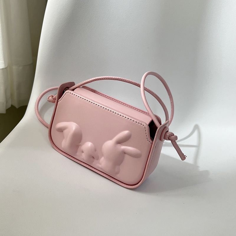 Túi Đeo Chéo Hình Thỏ Phong Cách Hàn Quốc Cho Nữ
