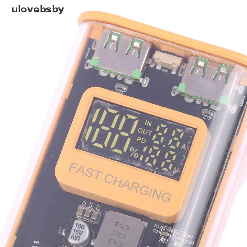 Bộ Sạc Dự Phòng ulovebsby 21700 10000mAh Chuyên Dụng